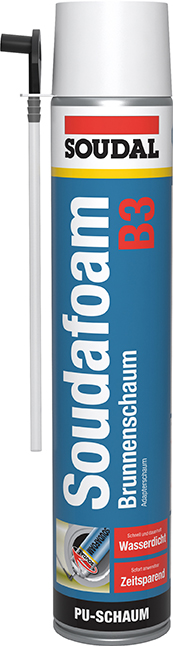Schacht- und Brunnenschaum 750ml B3 1K-PU-Schaum Produktbild img1 L