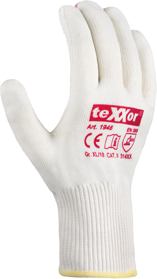 Feinstrick-Handschuh Gr. 10 mit PVC-Noppen Produktbild img2 L