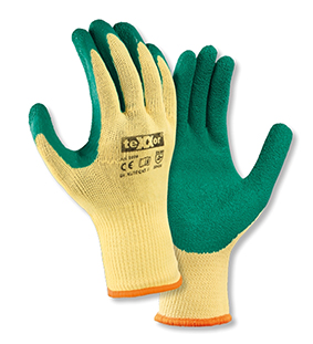 Grobstrick-Handschuh Latex grün Gr. 10 Produktbild img1 L
