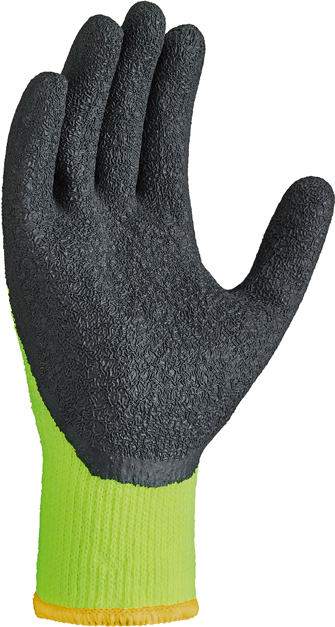 Strick-Winterhandschuh Gr. 10 gelb/grau Produktbild img2 L