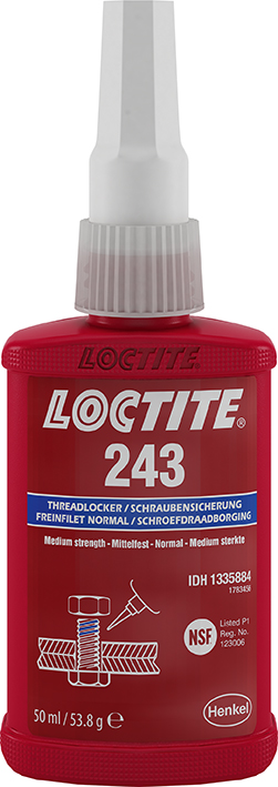 Schraubensicherung mittelfest-hochviskos Loctite 243 Produktbild img1 L