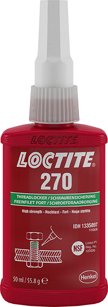 Schraubensicherung hochfest-mittelviskos Loctite 270 Produktbild img1 L