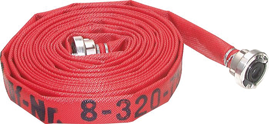 Feuerwehrschlauch C52 rot Produktbild img1 L