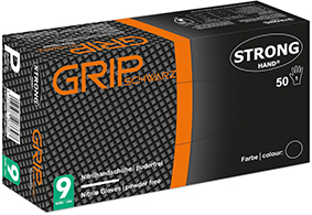 Einweghandschuh Grip schwarz Produktbild img2 L