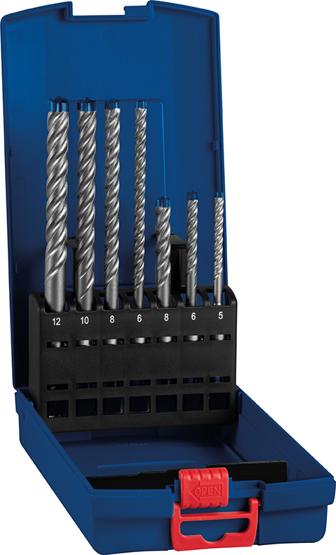 Hammerbohrersatz EXPERT SDS plus-7X 7-tlg. Produktbild img1 L
