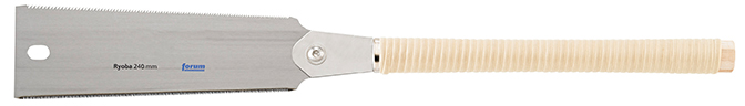 Zugsäge 240mm, doppelseitig verzahnt, Bambus-Griff Produktbild img1 L