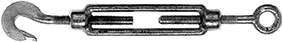 Spannschloss H+Ö DIN1480 verz. Produktbild img1 L