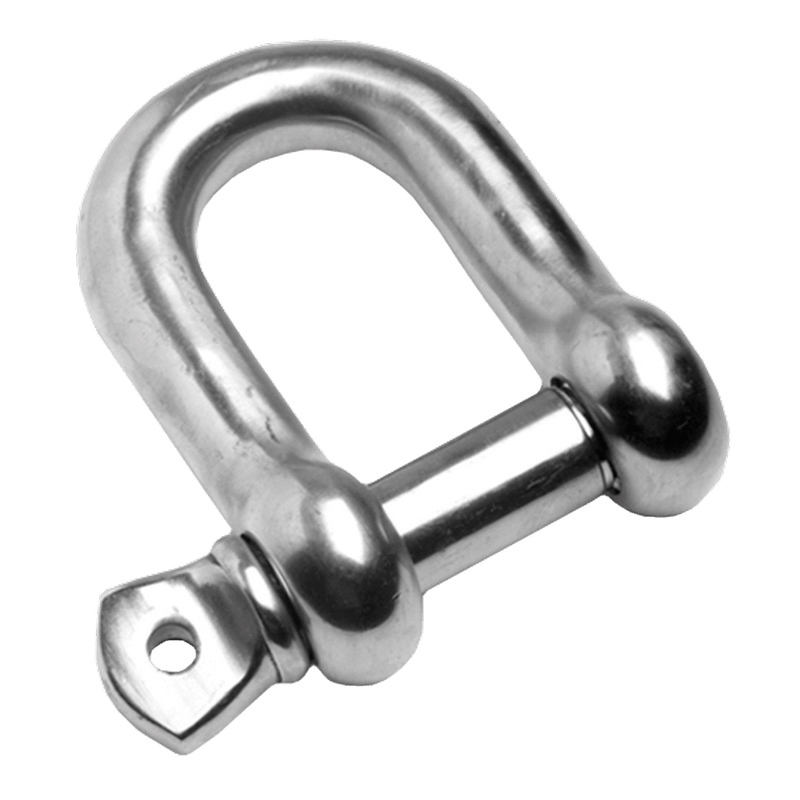 Schäkel Edelstahl A4 gerade Form Produktbild img1 L