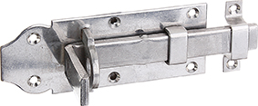 Schlossriegel gerade mit Schlaufe Edelstahl Produktbild img1 L
