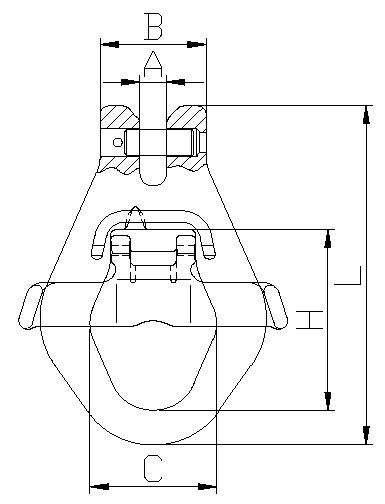 McBULL® Absetzkipperöse, GK8, 13 mm Produktbild img2 L