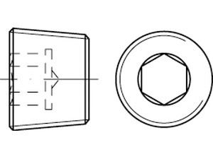 DIN 906 A 4 M 12 x 1,5 A 4 S Produktbild img1 L