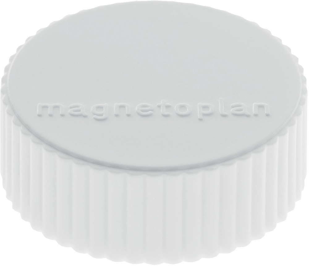Magnet D34mm VE10 Haftkraft 2000 g weiss Produktbild img1 L