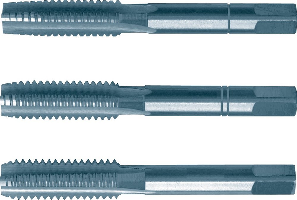 Handgewindebohrer-Satz, metrisches ISO Regelgewinde, 3-teilig Produktbild img1 L