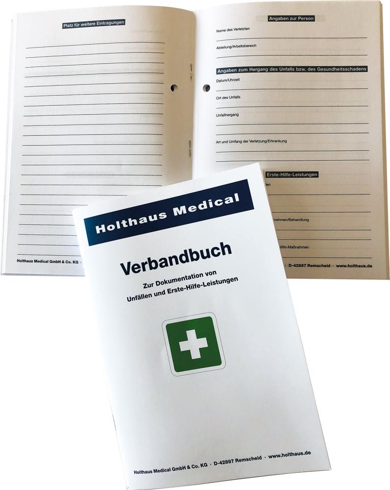 Verbandbuch DIN A5 Produktbild img1 L