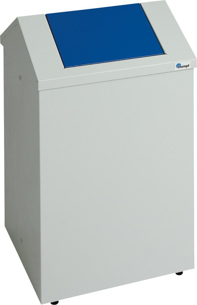 Abfalltrennung PWK RAL 7035/5010, 45 Liter Produktbild img1 L