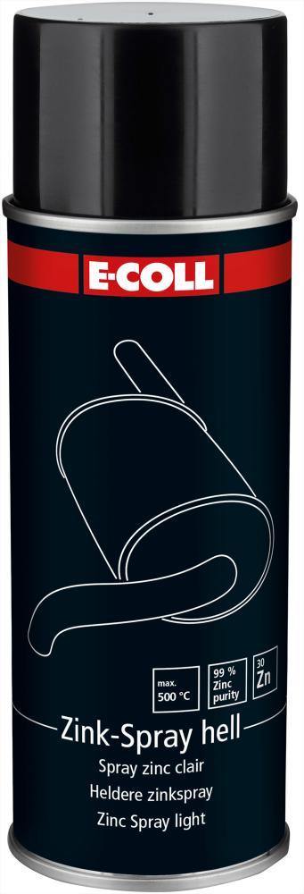 Zink-Spray hell 400ml silbergrau E-COLL Produktbild img1 L
