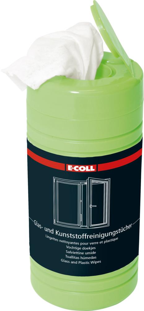 Wischtuch für Glas und Kunststoff, 80 TücherE-COLL Produktbild img1 L