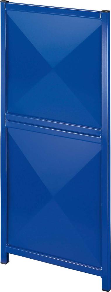 Trennwandgitter – Typ Blech/Blech-Kombination, RAL 5010 enzianblau Produktbild img1 L