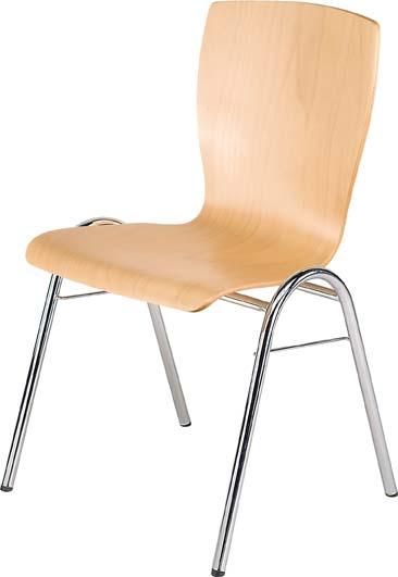 Mehrzweckstuhl Buche SG o. Polster natur Produktbild img1 L