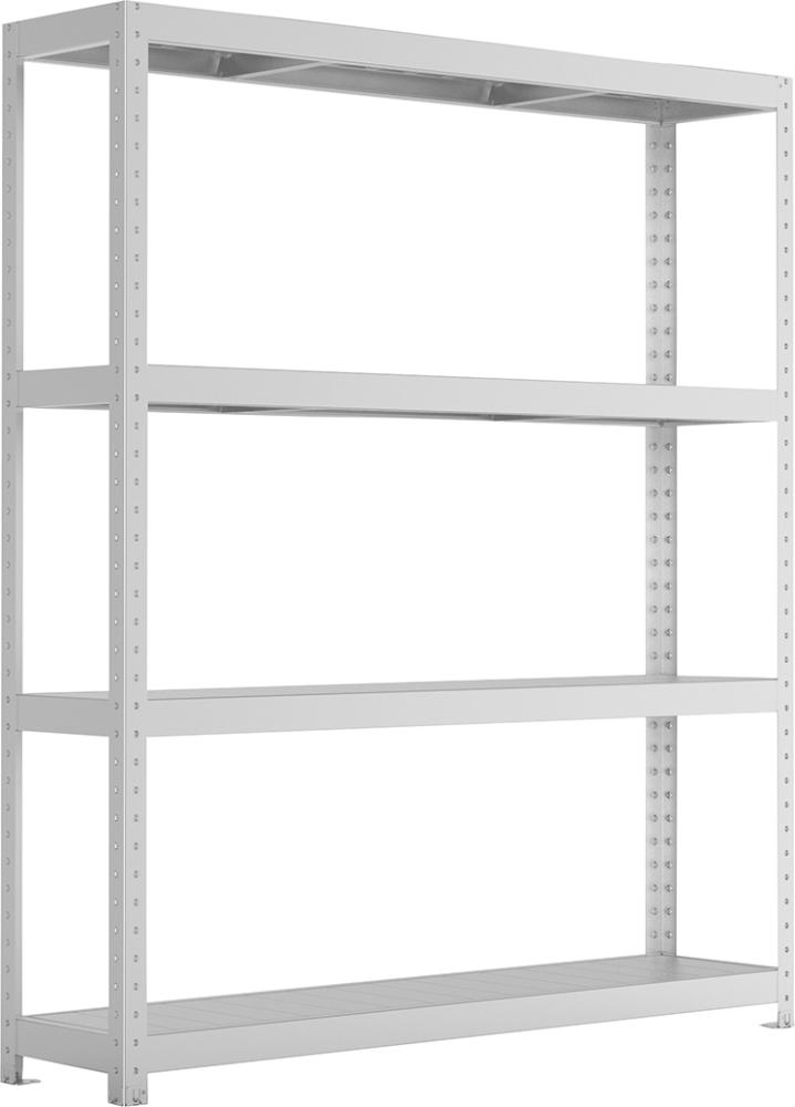 Weitspannregal-Komplettset META SPEED-RACK, mit Stahlpaneelen Produktbild img1 L