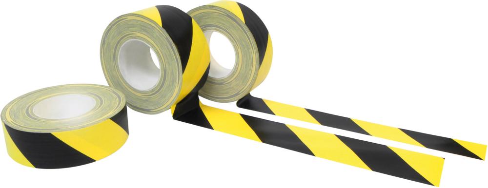 Bodenmarkierungsband B75mmxL33mxS0,20mm PVC gelb VE 5 Rollen Produktbild img1 L