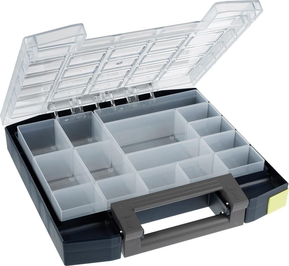 Sortimentskoffer Polycarbonat boxxser 55 5x5-15 blau raaco Produktbild img1 L