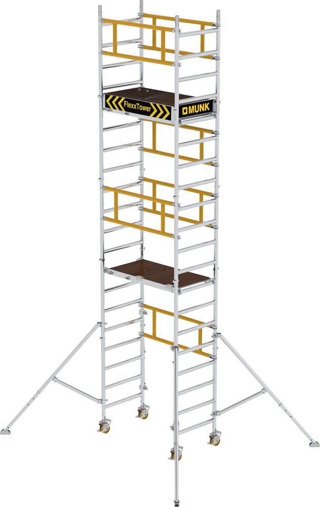 Ein-Personen-Gerüst Plattform B1200xT600 mm Plattformhöhe 4,10 m Arbeitshöhe bis 6,10 m Produktbild img1 L
