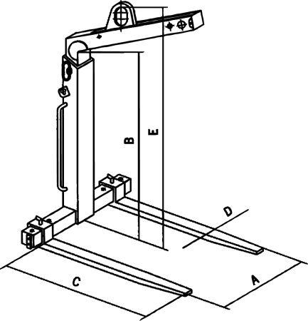 TIGRIP®-Krangabel für den Palettentransport Typ 1: Automatischer Gewichtsausgleich Produktbild img2 L