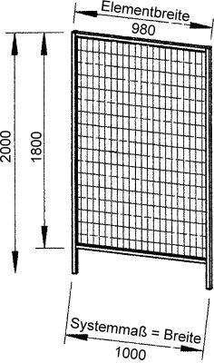 Maschinenschutzgitter Produktbild img2 L