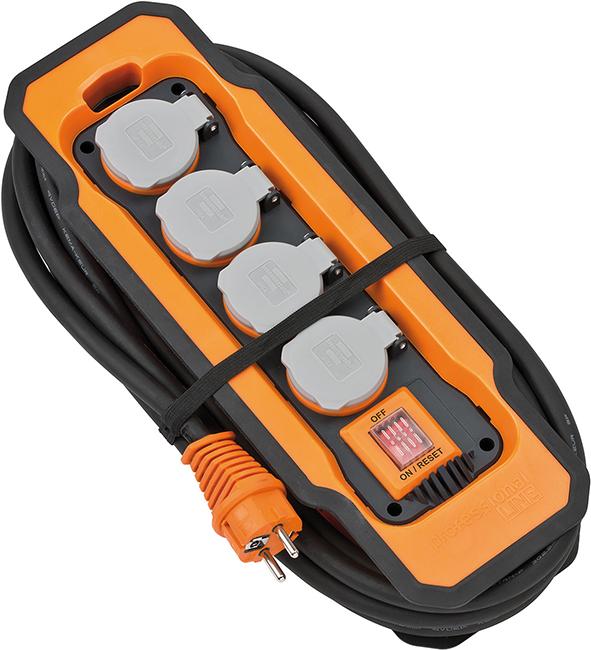 Steckdosenleiste 4-fach H07RN-F3G2,5 5m professionalLINE Brennenstuhl Produktbild img1 L