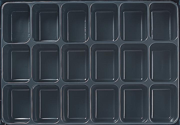 E-NORM Montagekoffer leer,18 Fach E-NORMpro Produktbild img1 L