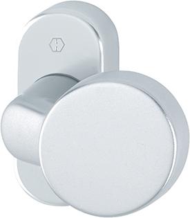 Knopfrosette 58G/55, Aluminium Produktbild img1 L