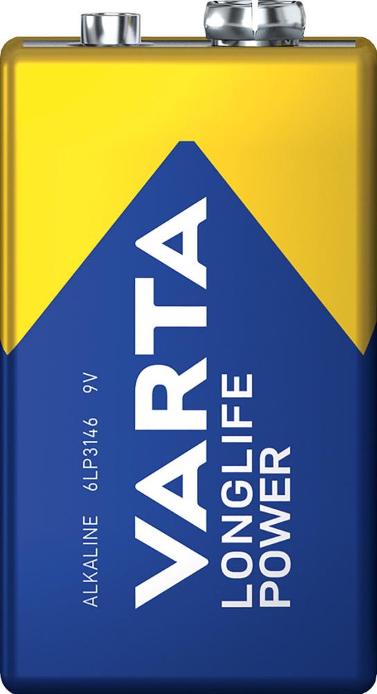 Batterie LONGLIFE Power 9 V E-Block Blister a 1 Stück VARTA Produktbild img2 L