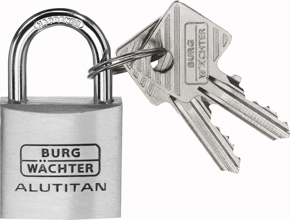 Zylinder-Vorhangschloss Nr. 770 Alutitan Produktbild img1 L