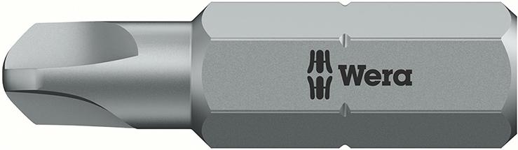 Bit zähhart 1/4" DIN 3126 C6,3 TRI-Wing 2x25mm Wera Produktbild img1 L