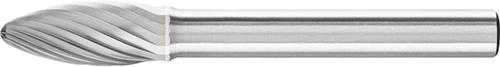 HM-Frässtift, 6-mm-Schaft, Flammenform B, Zahnung 3 Produktbild img1 L