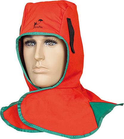 Schweißerhaube Kopf- und Nackenschutz, feuerfest Produktbild img2 L