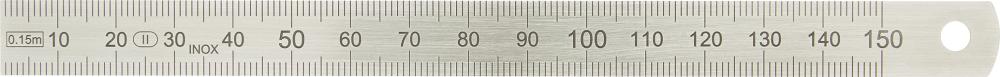 Stahlmaßstab, 1/1 mm-Teilung Oberkante, biegsam, Helios-Preisser Produktbild img1 L