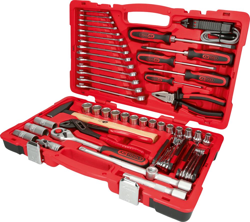 Werkzeugsortiment Universal 47-teilig im Kunststoffkoffer KS Tools Produktbild img1 L