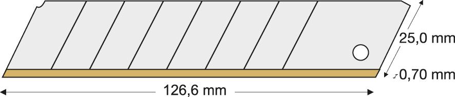 Abbrechklinge für Cutter, Lutz Produktbild img14 L