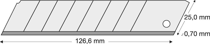 Abbrechklinge für Cutter, Lutz Produktbild img12 L