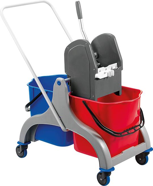 Reinigungswagen (2x15 l / 2x25 l), HACCP geeignet Produktbild img1 L