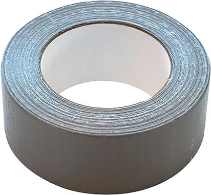 Gewebeklebeband 47mm x 50m silbergrau Produktbild img1 L