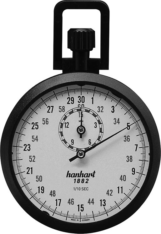 Präzisions-Kronen-Stopper1/10-Sek. 15Min. HANHART Produktbild img1 L