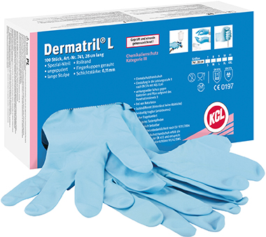 Einweghandschuh Dermatril L741 Produktbild img2 L
