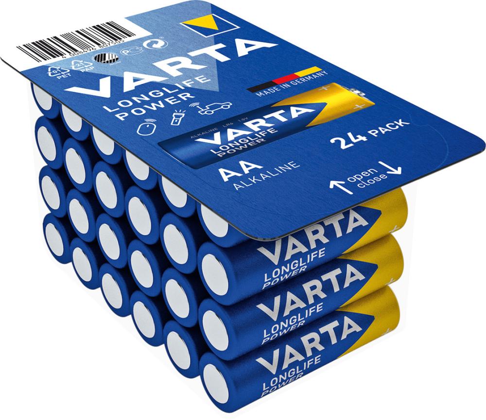 VARTA Batterie Longlife Power AA, Big Box 24-er Produktbild img1 L