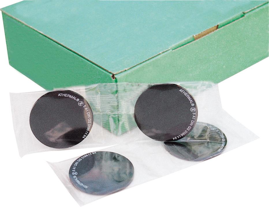 Schweißerschutz- Brillenglas DIN 5 D 50 mm Produktbild img1 L
