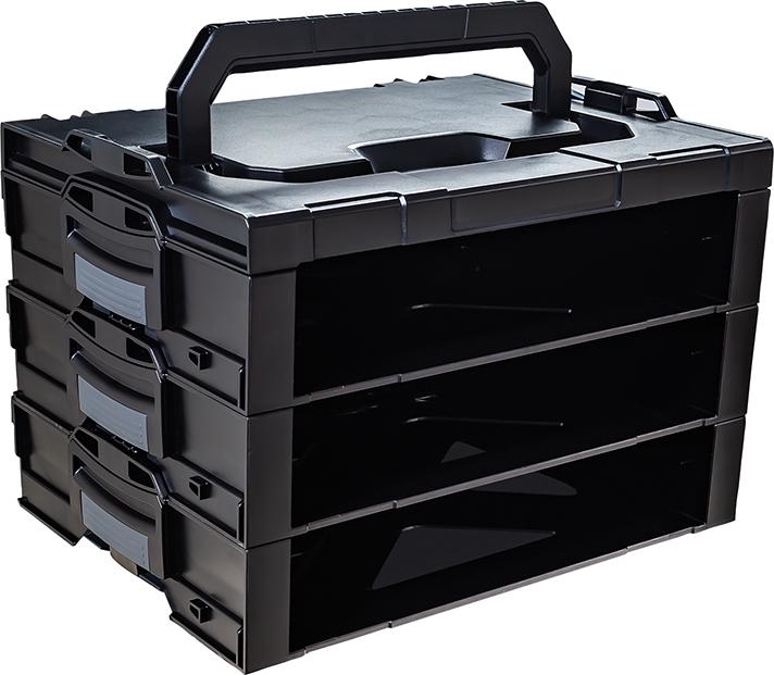 i-BOXX Rack 3er Block leer B445xT342xH301 mm Produktbild img1 L
