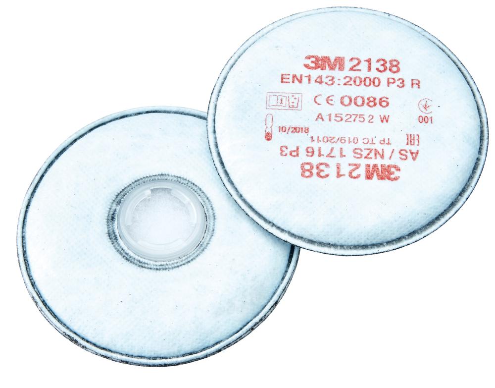Ersatzfilter 2138, P3R mit Aktivkohle 3M Produktbild img1 L