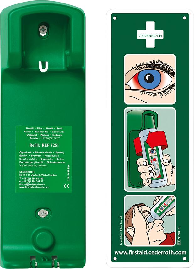 Wandhalterung für Augenspülung Produktbild img1 L